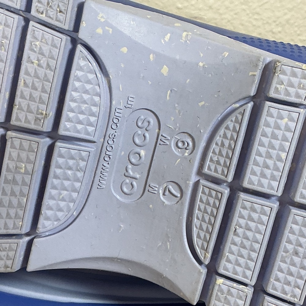 Crocs Classic Mega Crush Sandal Dreamscape EUC W9 M7 - Picture 6 of 10
